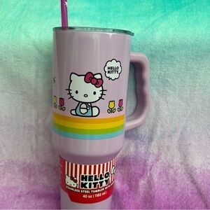 Hello Kitty Pink Stainless Steel Tumbler NWT